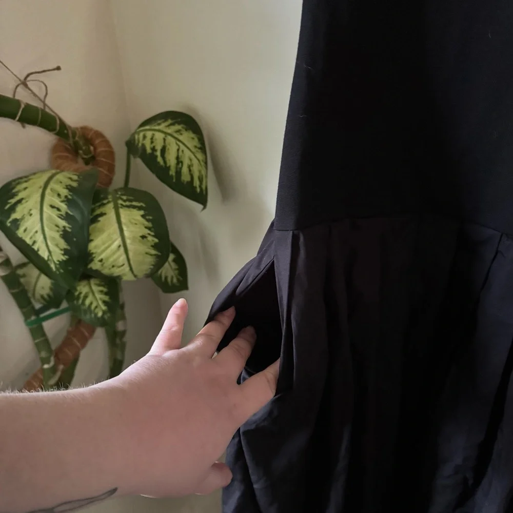 Marcella | Mila European Ponte & Cotton Maxi Dress - Picture 5 of 8